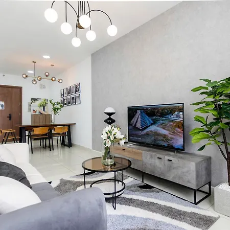 Grand Riverside Aparment 4Brs 5 Beds Near D1
